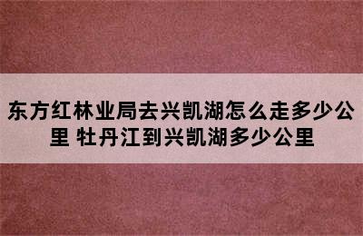 东方红林业局去兴凯湖怎么走多少公里 牡丹江到兴凯湖多少公里